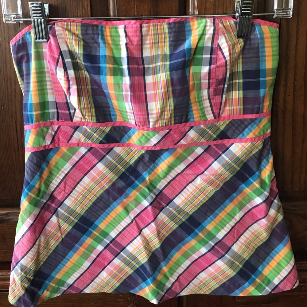 Lilly Pulitzer strapless top - size 4